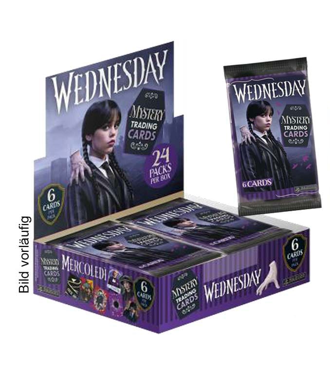 Wednesday Trading Cards Flow Pack Box (24) - Preorder - ETA: 08.09.2026
