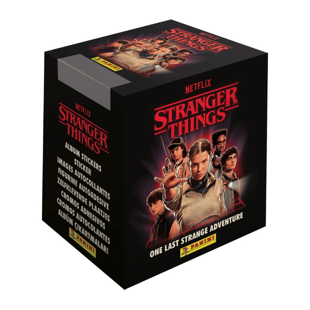 Stranger Things: One last strange Adventure Stickers Box (50) - Versand: 7 Tage nach Bestellung