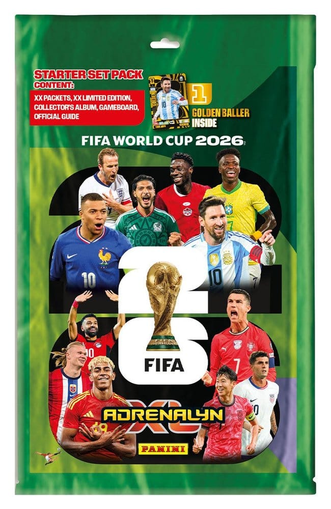 Panini FIFA World Cup 2026 Adrenalyn XL Trading Cards Starterset *Deutsche Version* - Preorder - ETA: 19.07.2026