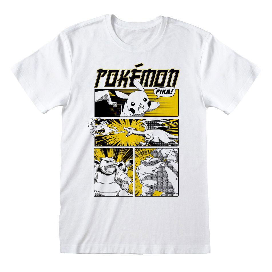 Pokemon T-Shirt Anime Style Cover Größe M - Versand: 7 Tage nach Bestellung