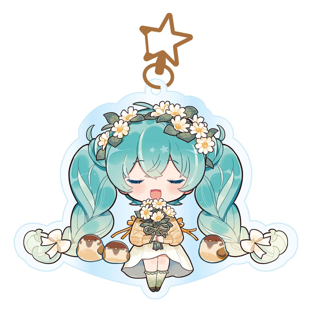 Hatsune Miku Acryl Schlüsselanhänger Kawaii Autumn Time - sofort lieferbar