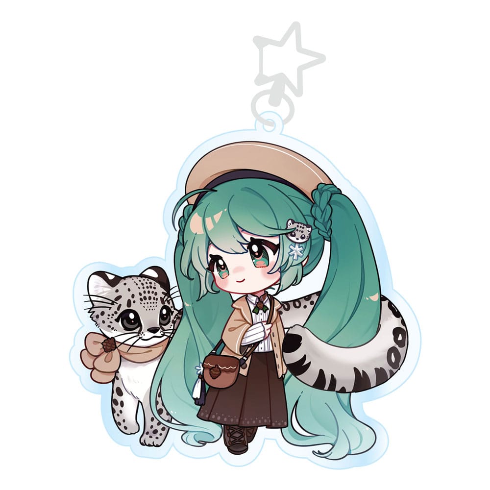 Hatsune Miku Acryl Schlüsselanhänger Kawaii Winter Time - Preorder - ETA: 24.07.2026