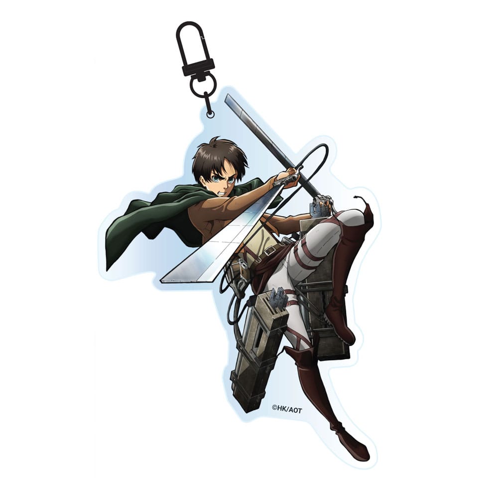 Attack on Titan Acryl Schlüsselanhänger Eren Jaeger - Versand: 5-7 Tage nach Bestellung