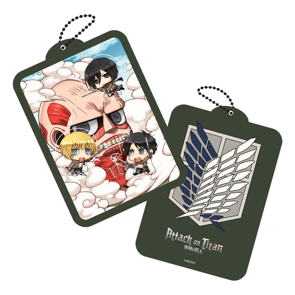 Attack on Titan Shaker Acryl Schlüsselanhänger Kawaii Attack! - Versand: 5-7 Tage nach Bestellung