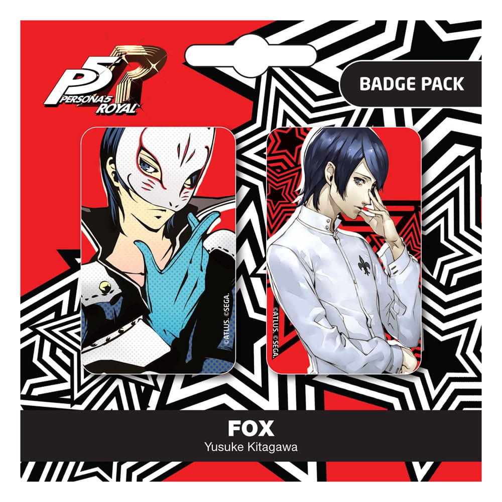 Persona 5 Royal Ansteck-Buttons Doppelpack Set C - Versand: 7 Tage nach Bestellung