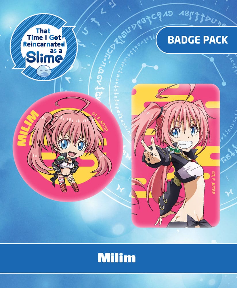 That Time I Got Reincarnated as a Slime Ansteck-Buttons Doppelpack Milim - Preorder - ETA: 25.05.2027