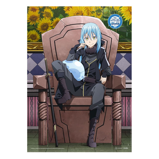 That Time I Got Reincarnated as a Slime Fabric Poster Demon Lord Rimuru 84 x 118 cm   - Versand: 5-7 Tage nach Bestellung