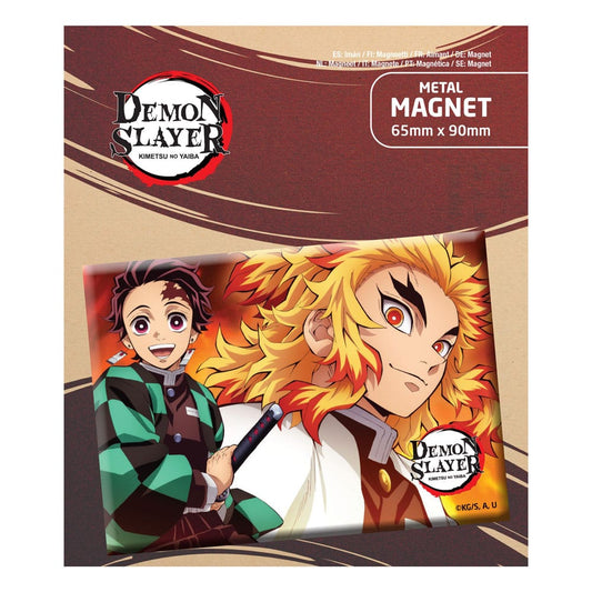 Demon Slayer: Kimetsu no Yaiba Magnet Tanjiro & Kyojuro - Versand: 5-7 Tage nach Bestellung