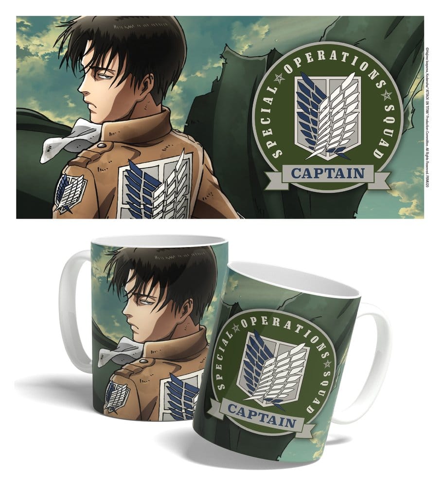 Attack on Titan Tasse Levi Squad Captain 325 ml - Preorder - ETA: 25.01.2027