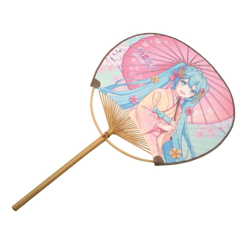 Hatsune Miku Uchiwa Fächer Miku Kimono - Versand: 7 Tage nach Bestellung
