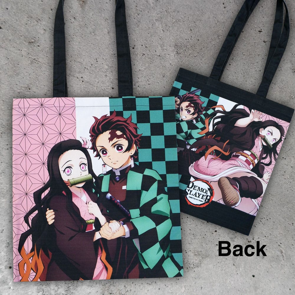 Demon Slayer: Kimetsu no Yaiba Tragetasche Tanjiro & Nezuko - Versand: 7 Tage nach Bestellung