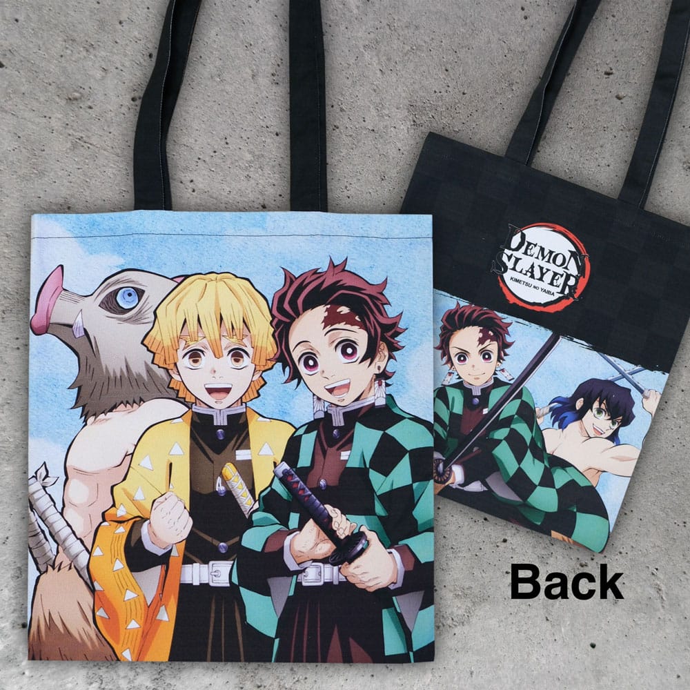 Demon Slayer: Kimetsu no Yaiba Tragetasche Inosuke, Zenitsu, Tanjiro - Versand: 7 Tage nach Bestellung