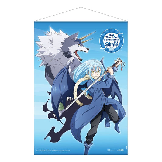 That Time I Got Reincarnated as a Slime Wandrolle Rimuru & Ranga 50 x 70 cm - Versand: 5-7 Tage nach Bestellung