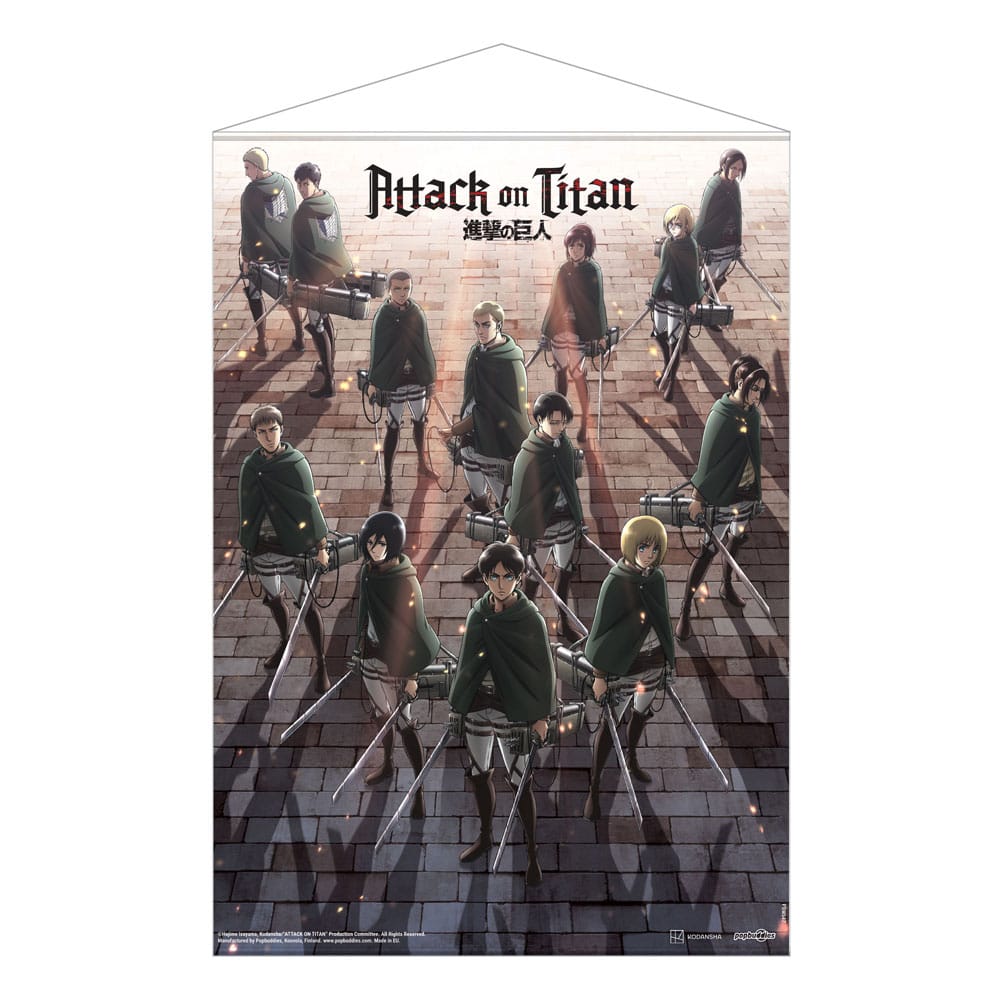 Attack on Titan Wandrolle Scout Regiment 50 x 70 cm - Versand: 5-7 Tage nach Bestellung