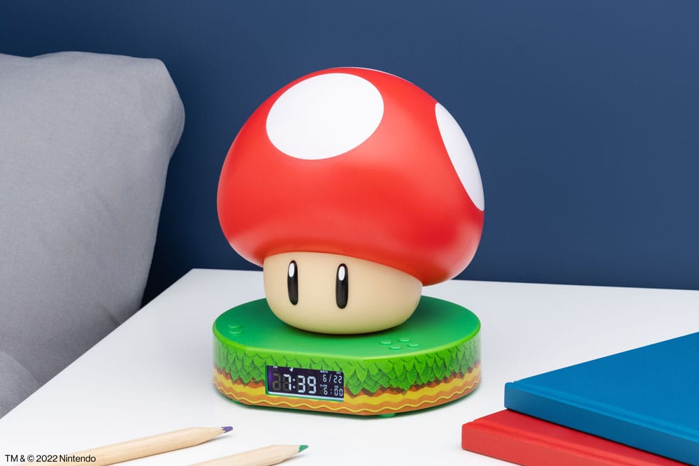 Super Mario Wecker Super Mushroom - Preorder - ETA: 13.09.2025