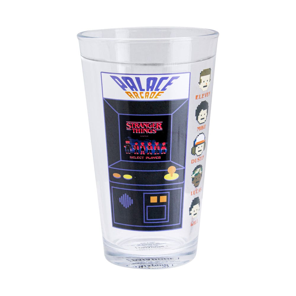 Stranger Things Trinkglas mit Thermoeffekt Arcade 400 ml - Preorder - ETA: 09.10.2025