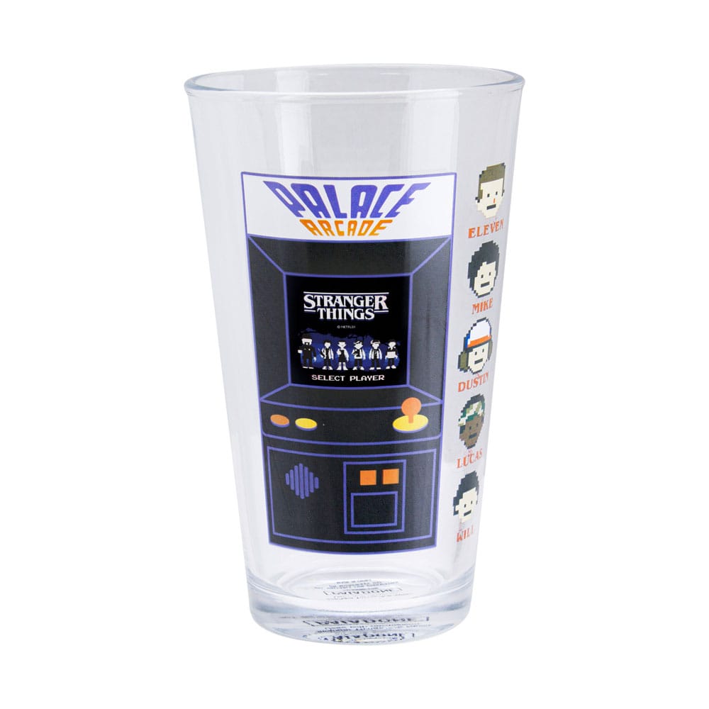 Stranger Things Trinkglas mit Thermoeffekt Arcade 400 ml - Preorder - ETA: 09.10.2025