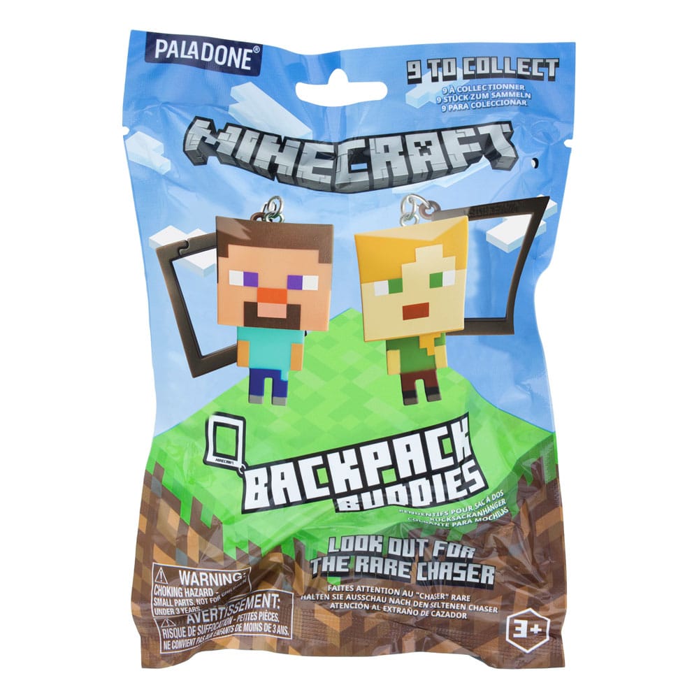 Minecraft Taschenanhänger Backpack Buddies Mystery Bags Series 4 Display (24) - Preorder - ETA: 24.10.2025