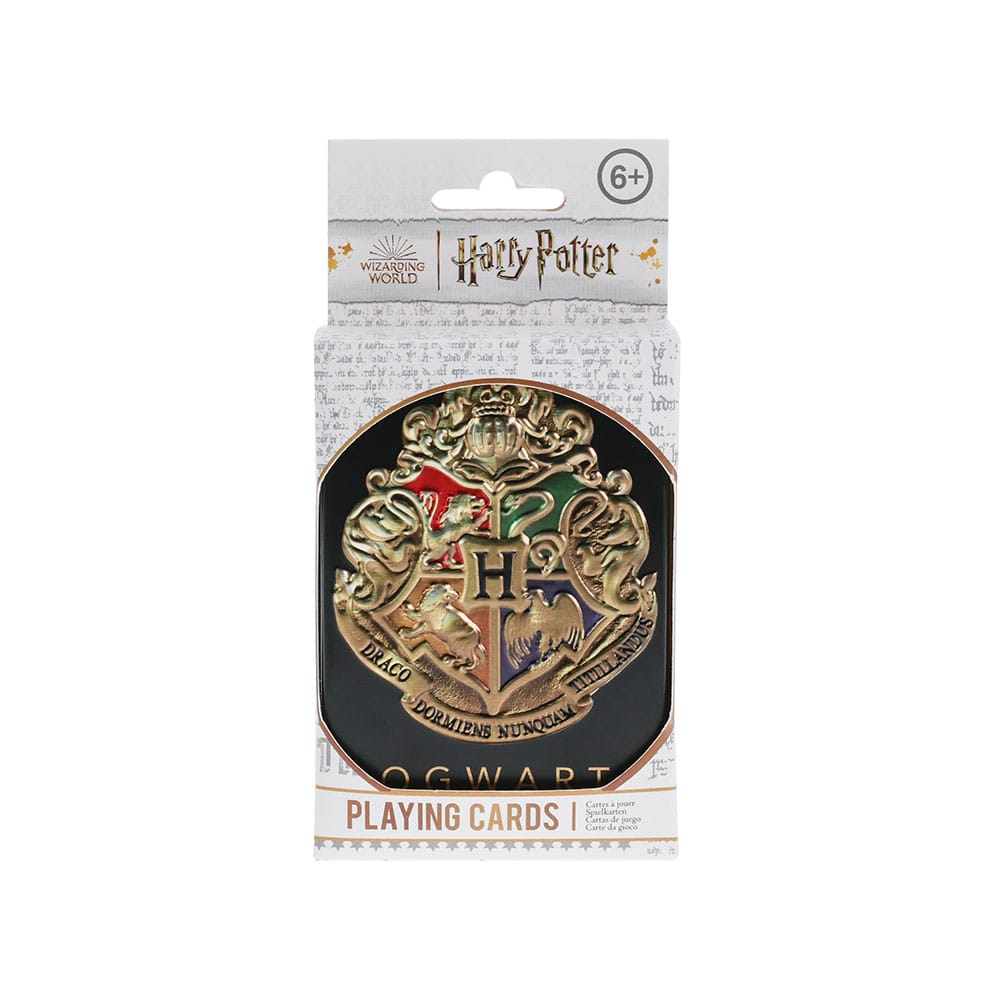 Harry Potter Spielkarten Hogwarts   - Versand: 5-7 Tage nach Bestellung