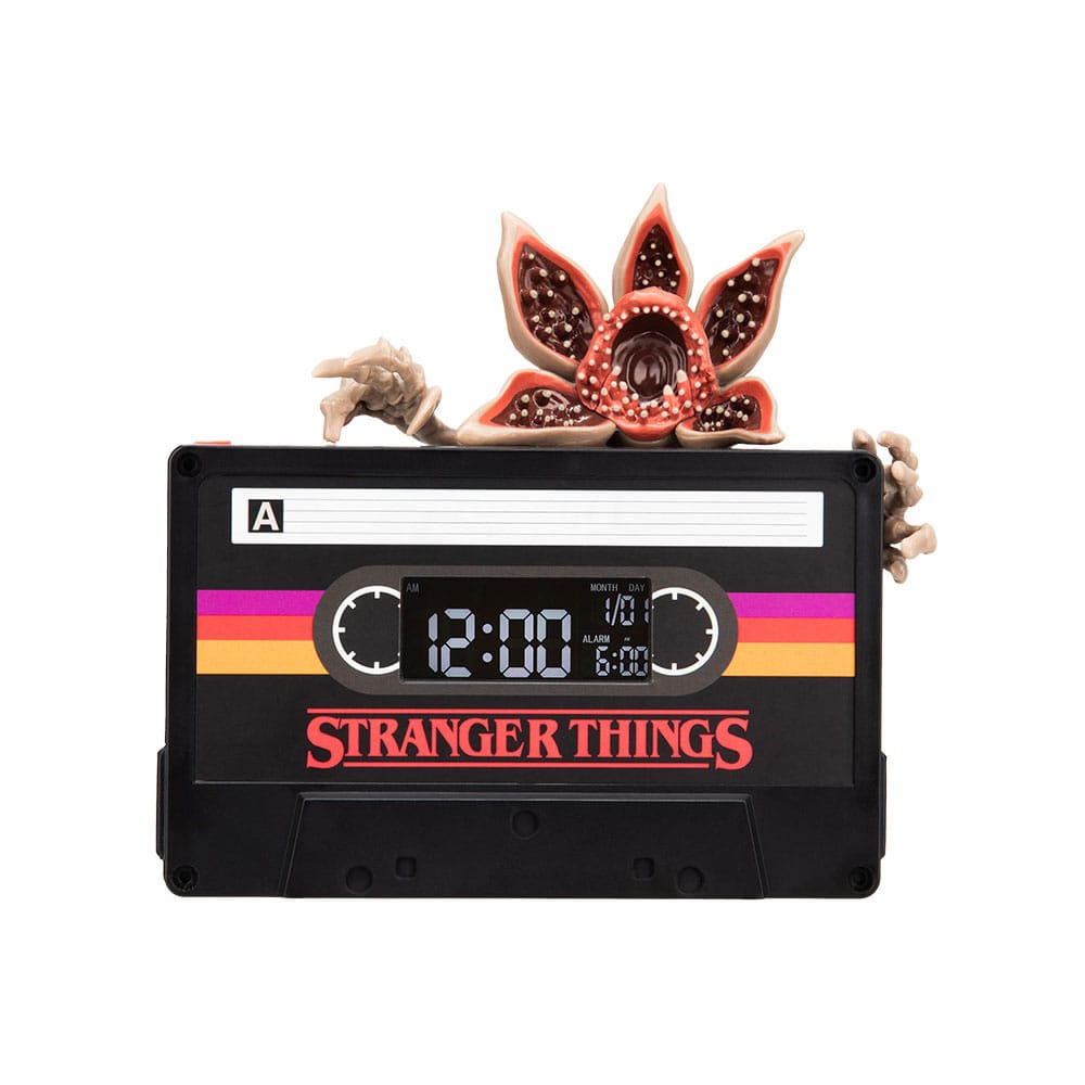 Stranger Things 5 Wecker Demogorgon Cassette 15 cm  - Versand: 5-7 Tage nach Bestellung