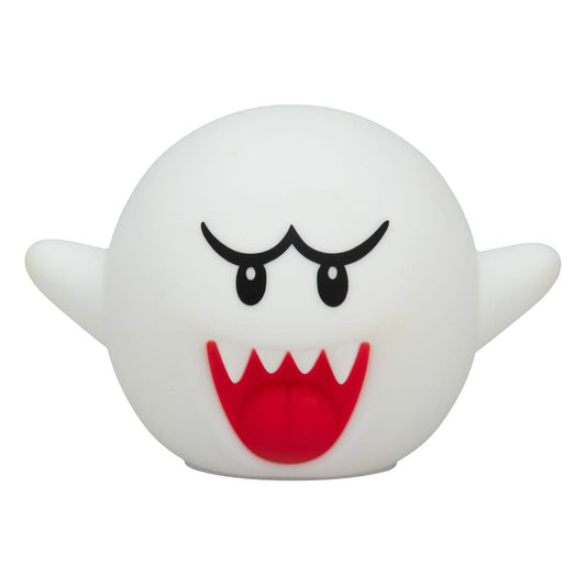 Super Mario Squishy Glo Silikon-Leuchte Boo 14 cm     - Versand: 5-7 Tage nach Bestellung