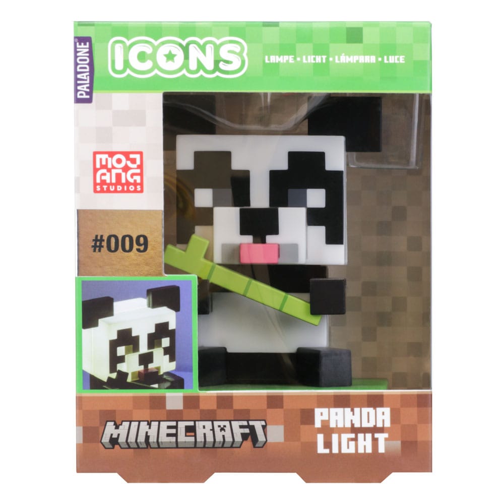 Minecraft Icons Leuchte Panda 11 cm - Preorder - ETA: 24.10.2025