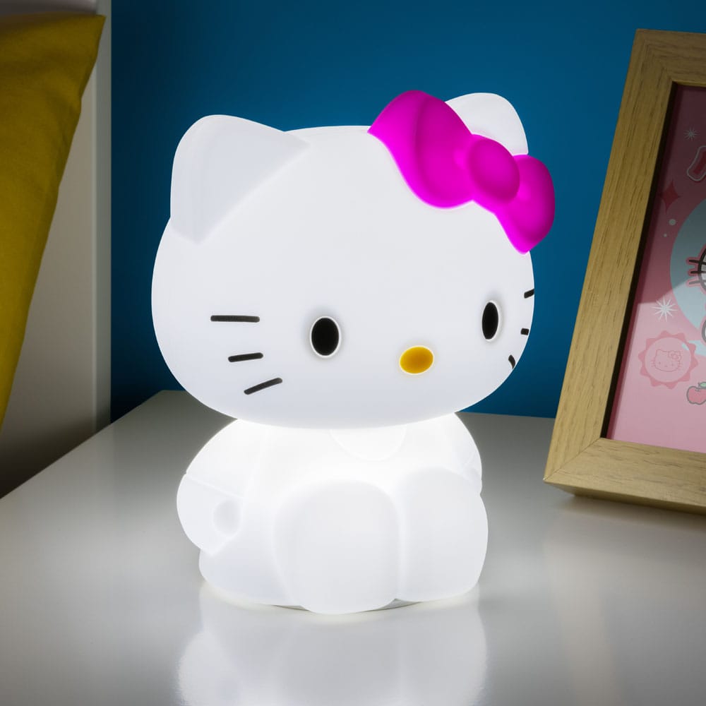 Hello Kitty Silikon-Leuchte 18 cm - Versand: 5-7 Tage nach Bestellung