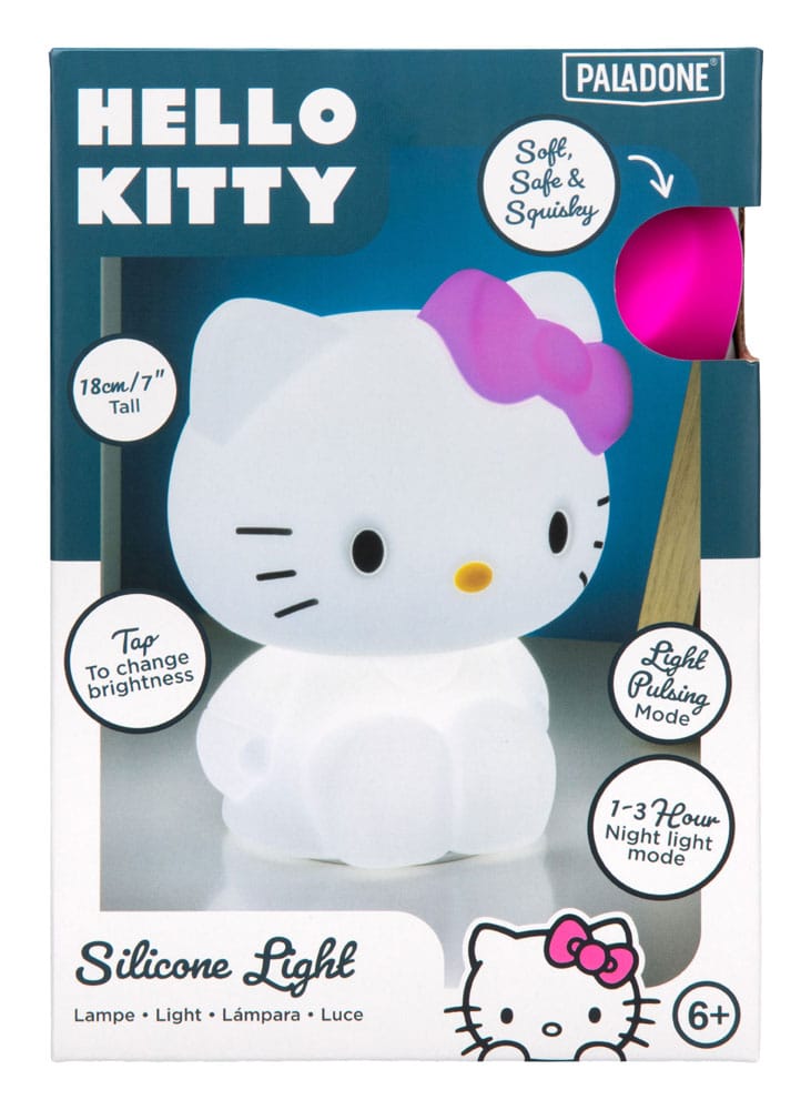 Hello Kitty Silikon-Leuchte 18 cm - Versand: 5-7 Tage nach Bestellung