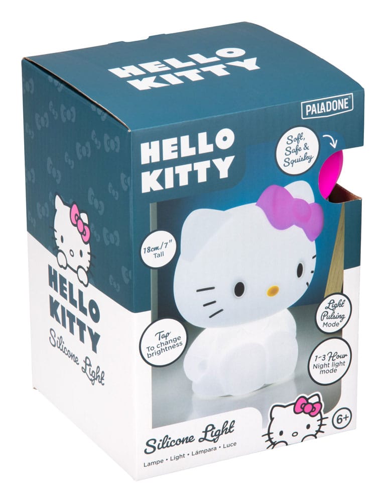 Hello Kitty Silikon-Leuchte 18 cm - Versand: 5-7 Tage nach Bestellung