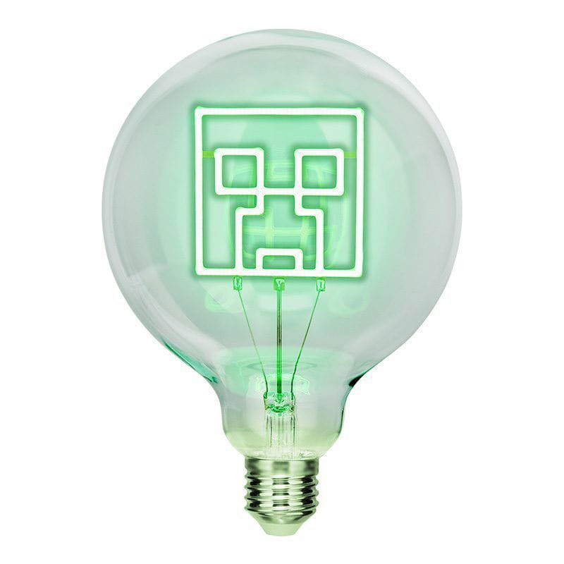 Minecraft Neon LED-Glühbirne Creeper - Versand: 5-7 Tage nach Bestellung