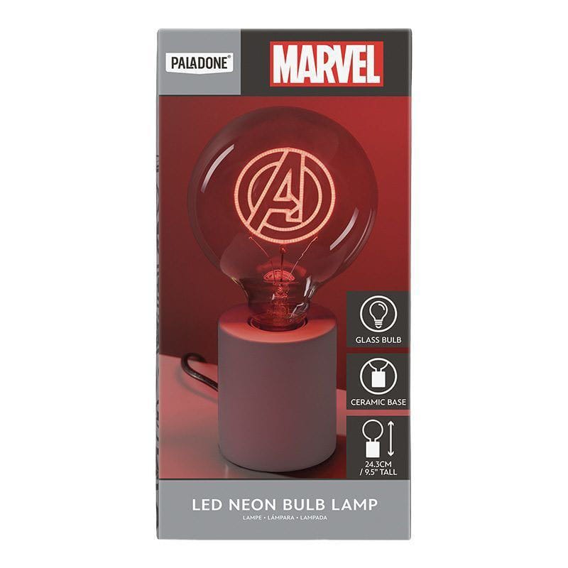 Avengers Neon LED-Lampe Logo - Versand: 5-7 Tage nach Bestellung