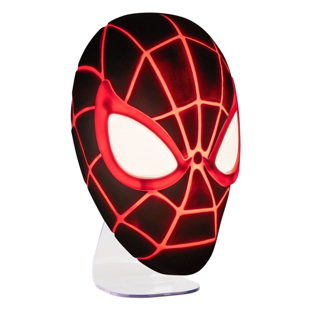 Spider-Man 3D LED Leuchte Miles Morales Mask - Versand: 5-7 Tage nach Bestellung