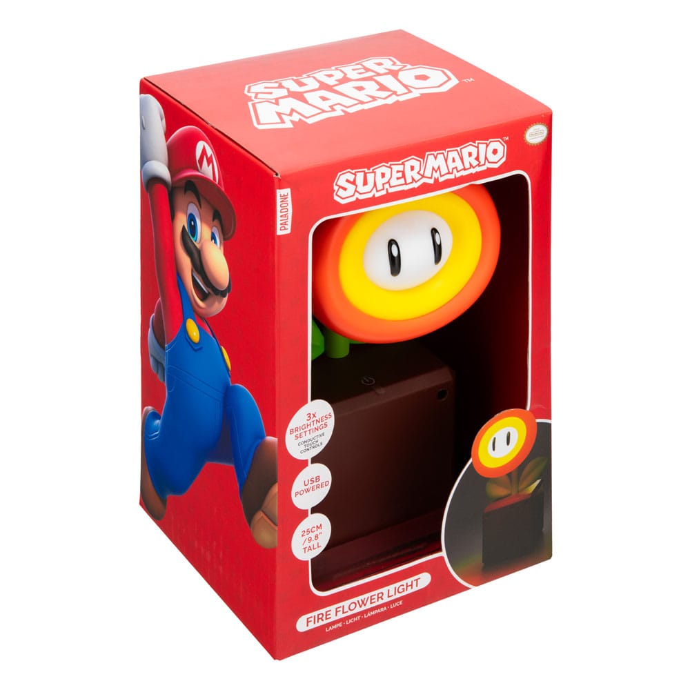 Super Mario Leuchte Fire Flower - Versand: 5-7 Tage nach Bestellung