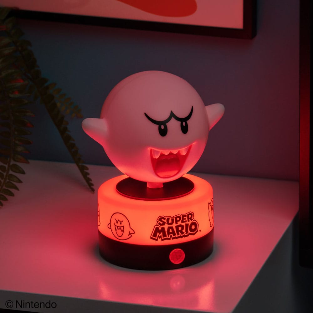 Super Mario Leuchte mit Sound Boo - Versand: 5-7 Tage nach Bestellung