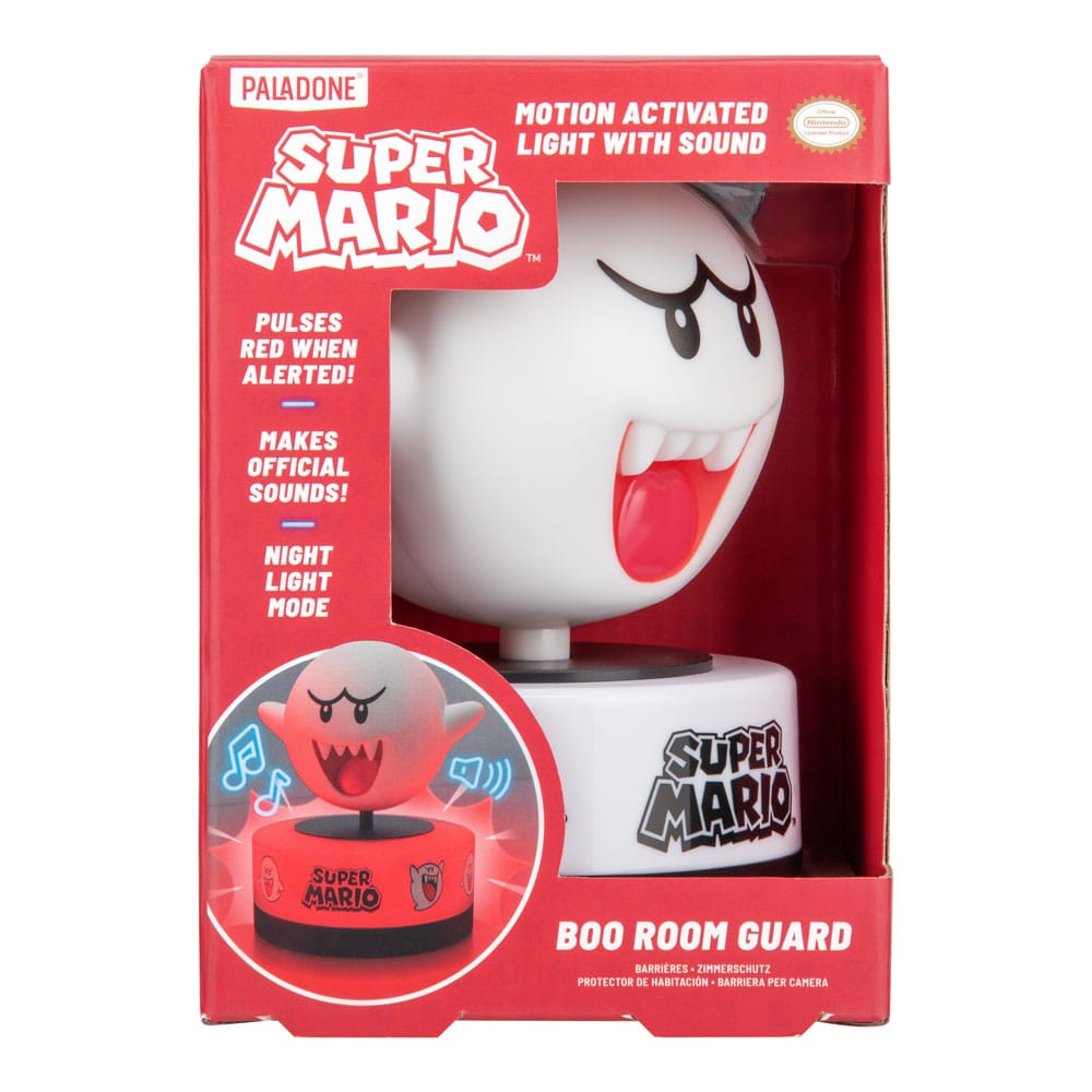 Super Mario Leuchte mit Sound Boo - Versand: 5-7 Tage nach Bestellung
