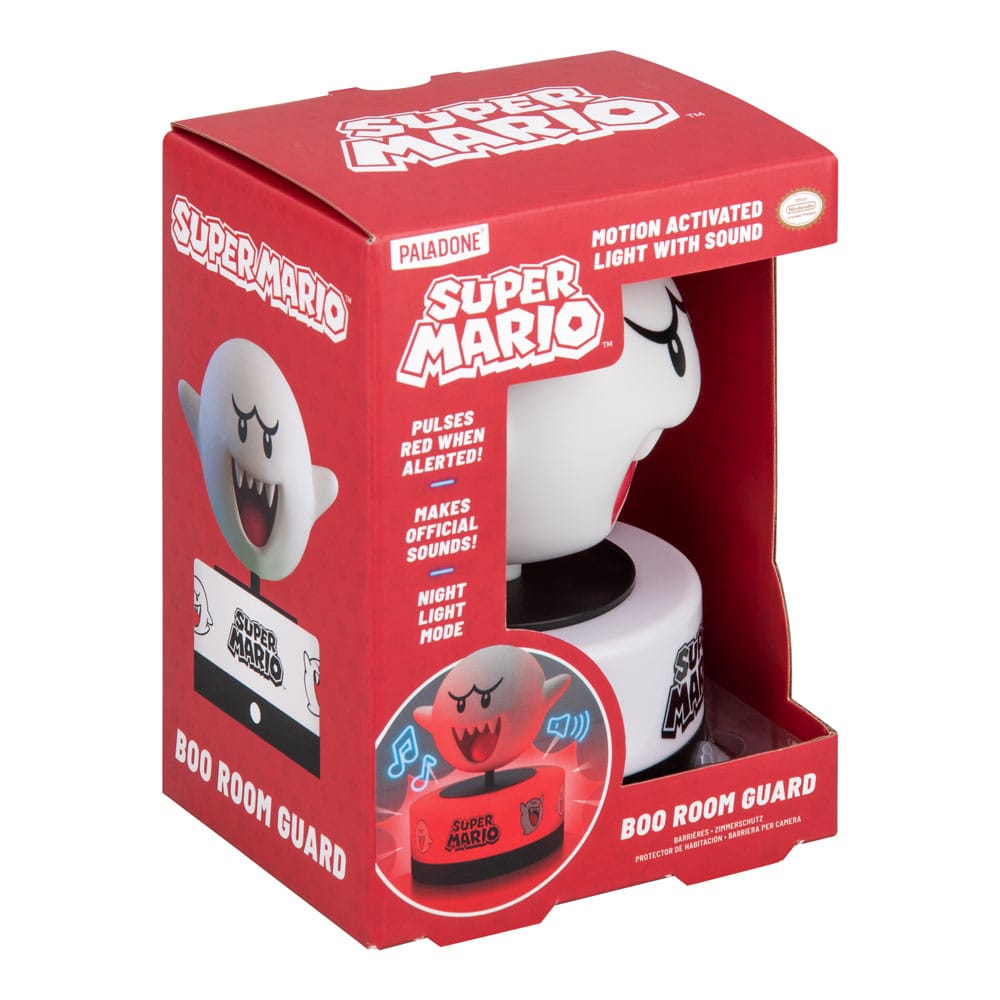 Super Mario Leuchte mit Sound Boo - Versand: 5-7 Tage nach Bestellung