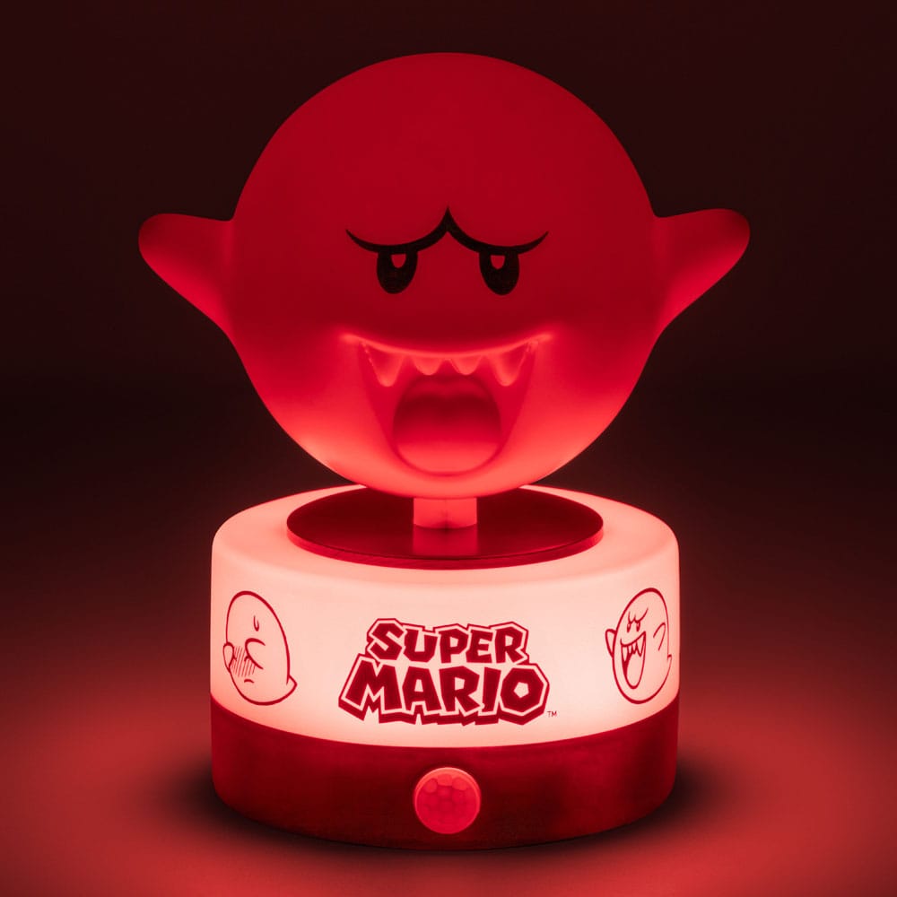 Super Mario Leuchte mit Sound Boo - Versand: 5-7 Tage nach Bestellung