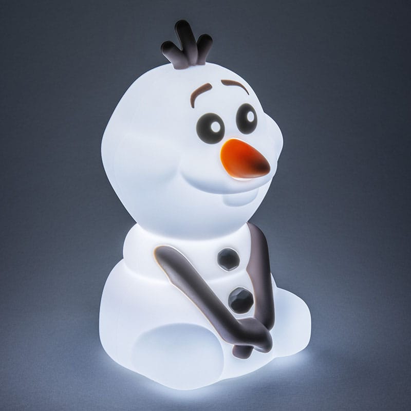 Die Eiskönigin Völlig unverfroren Squishy Glo Silikon-Leuchte Olaf 15 cm - Versand: 5-7 Tage nach Bestellung