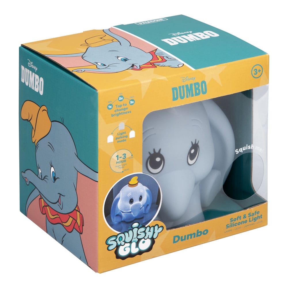 Disney Squishy Glo Silikon-Leuchte Dumbo - Versand: 5-7 Tage nach Bestellung