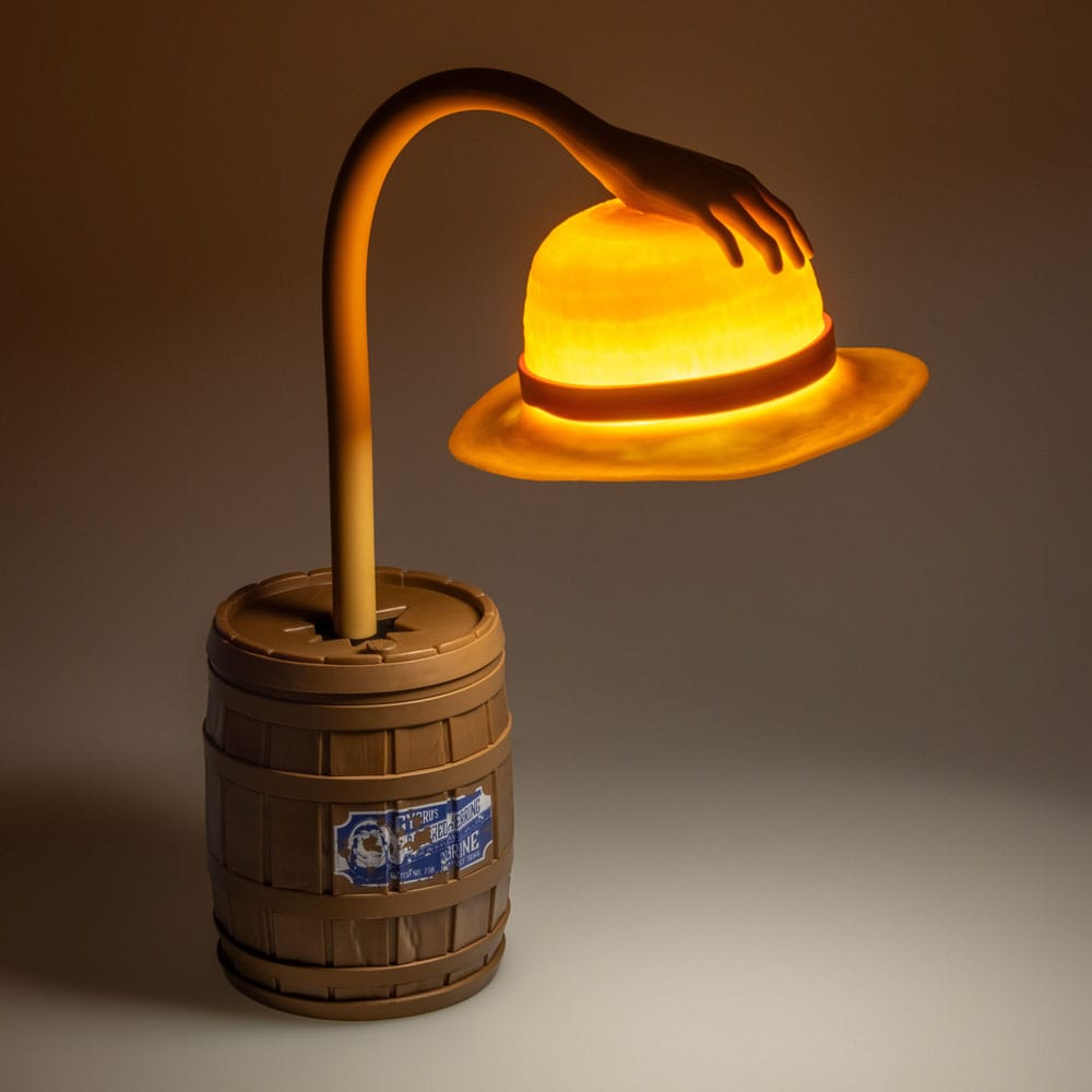 One Piece USB Schreibtischlampe Straw Hat 28 cm - Versand: 5-7 Tage nach Bestellung