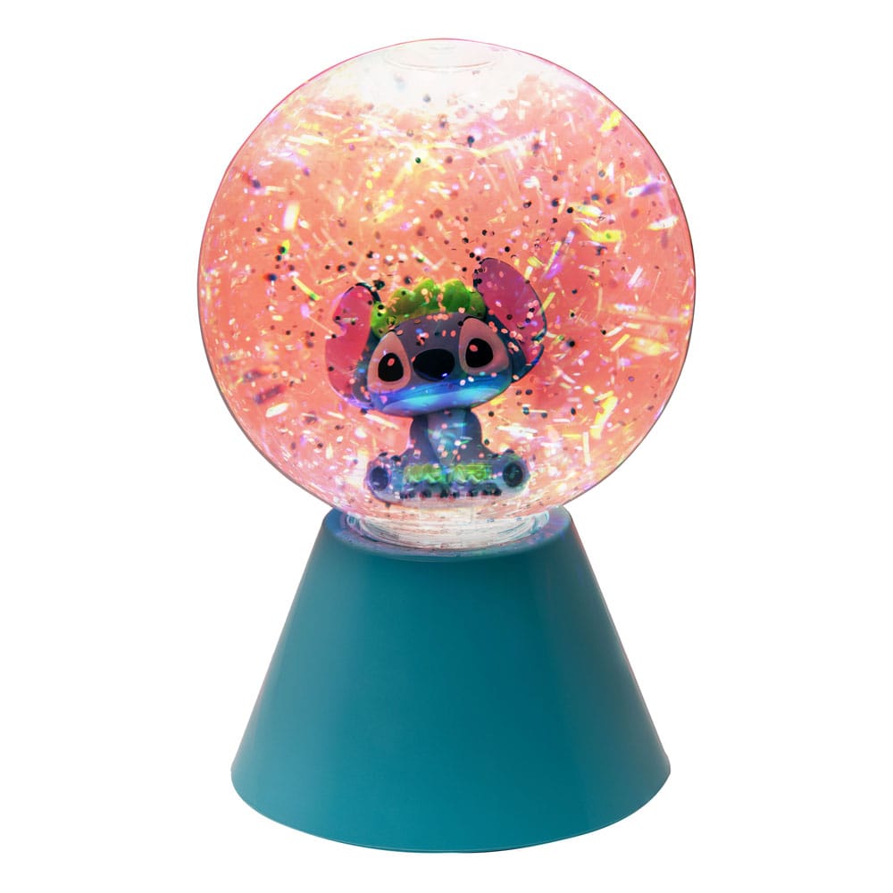 Lilo & Stitch LED-Lampe Stitch Glitter Ball 17 cm - Versand: 7 Tage nach Bestellung