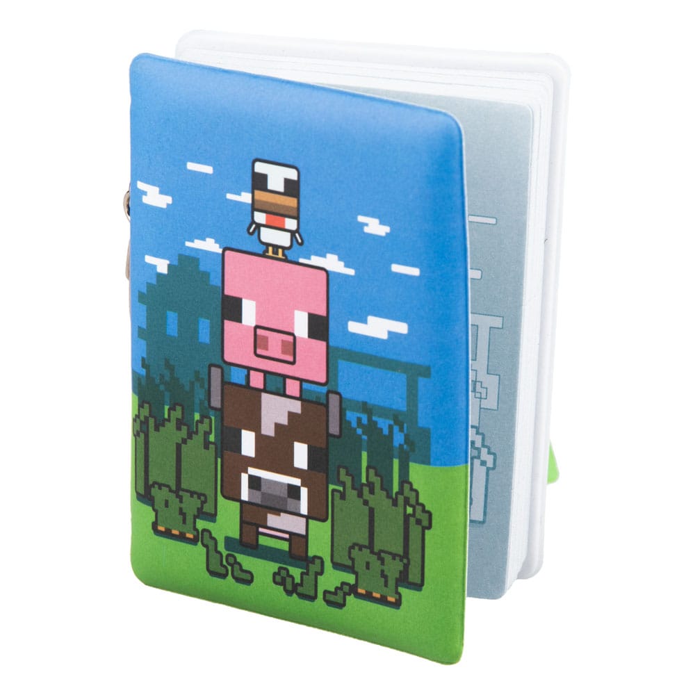 Minecraft Schlüsselanhänger Puffy Notepad - Versand: 5-7 Tage nach Bestellung
