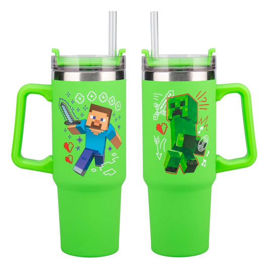 Minecraft Trinkbecher To Go Green   - Versand: 5-7 Tage nach Bestellung