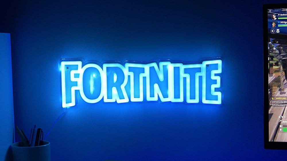 Fortnite Wandleuchte LED Neon 40 cm - Preorder - ETA: 25.01.2027
