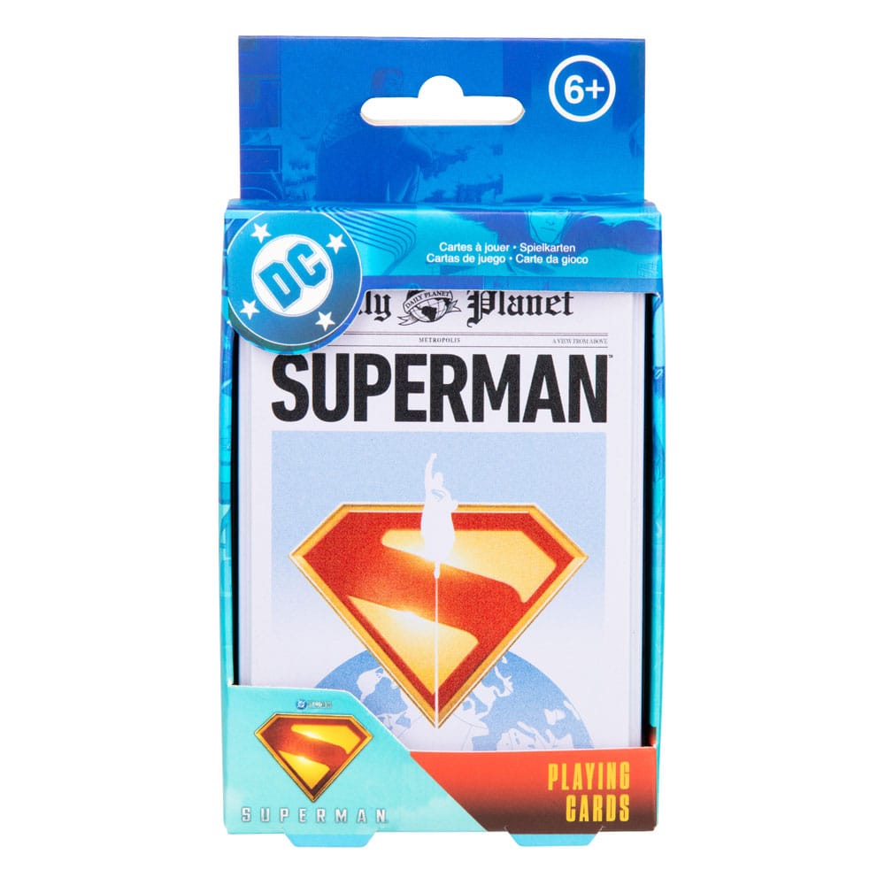 DC Comics Spielkarten Superman - Versand: 5-7 Tage nach Bestellung