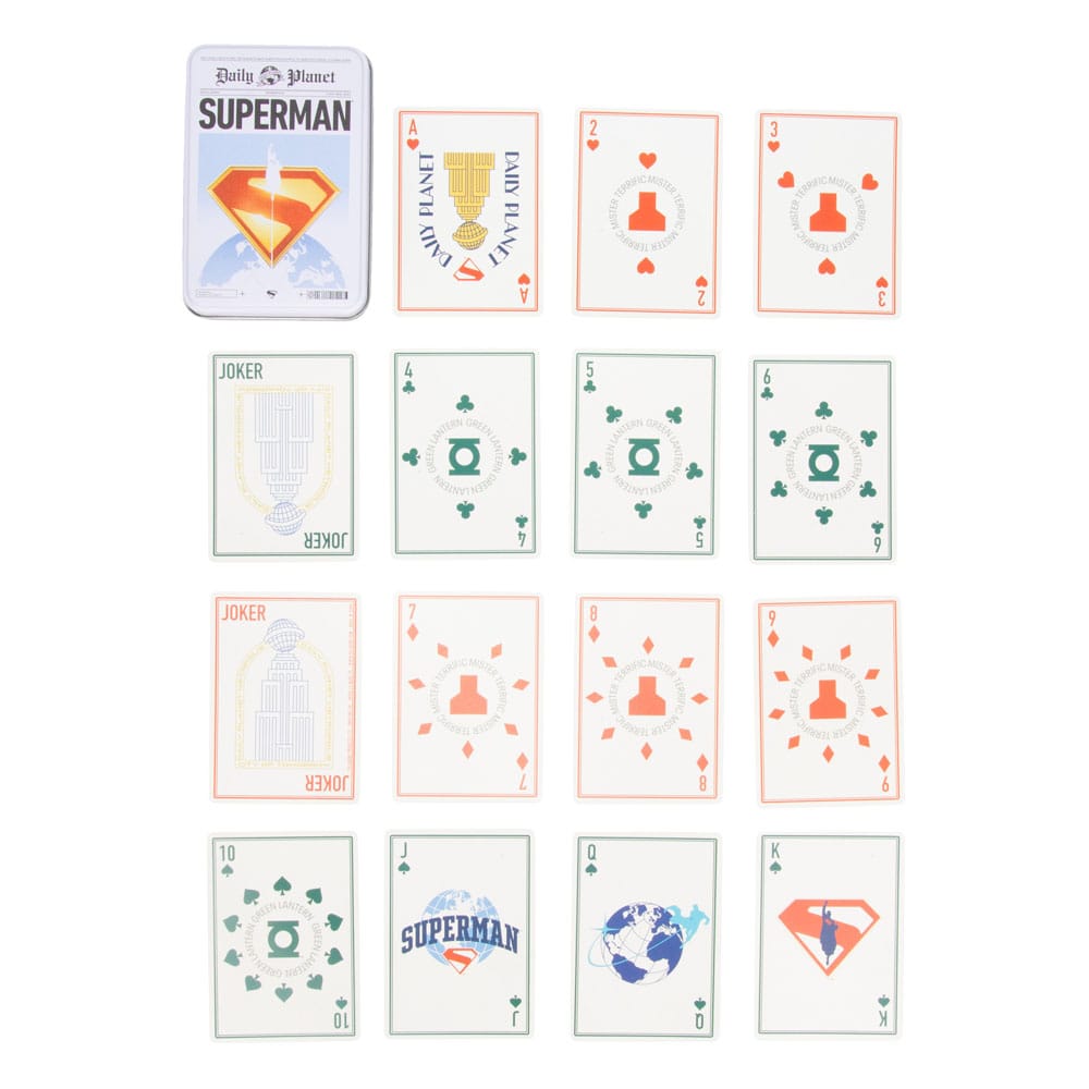 DC Comics Spielkarten Superman - Versand: 5-7 Tage nach Bestellung