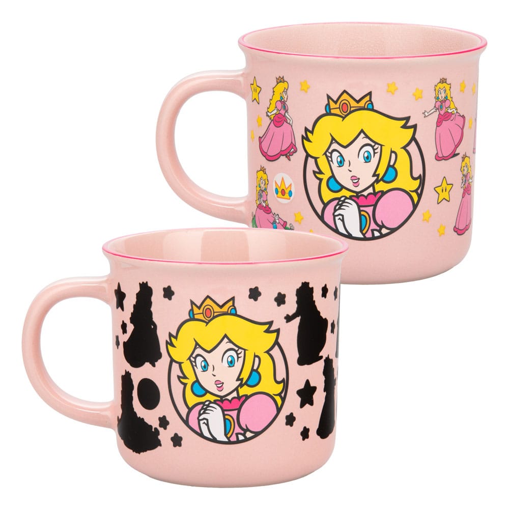 Super Mario Tasse mit Thermoeffekt Princess Peach - Versand: 5-7 Tage nach Bestellung