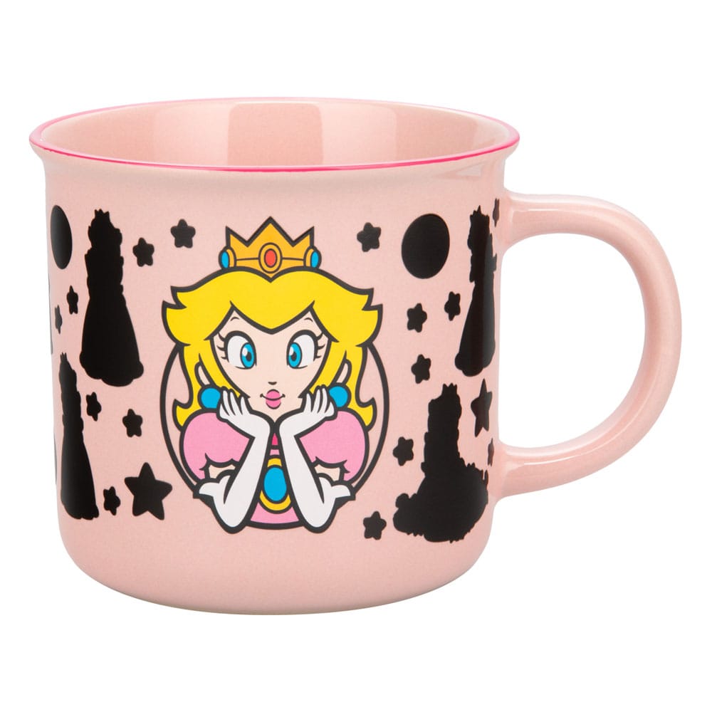 Super Mario Tasse mit Thermoeffekt Princess Peach - Versand: 5-7 Tage nach Bestellung