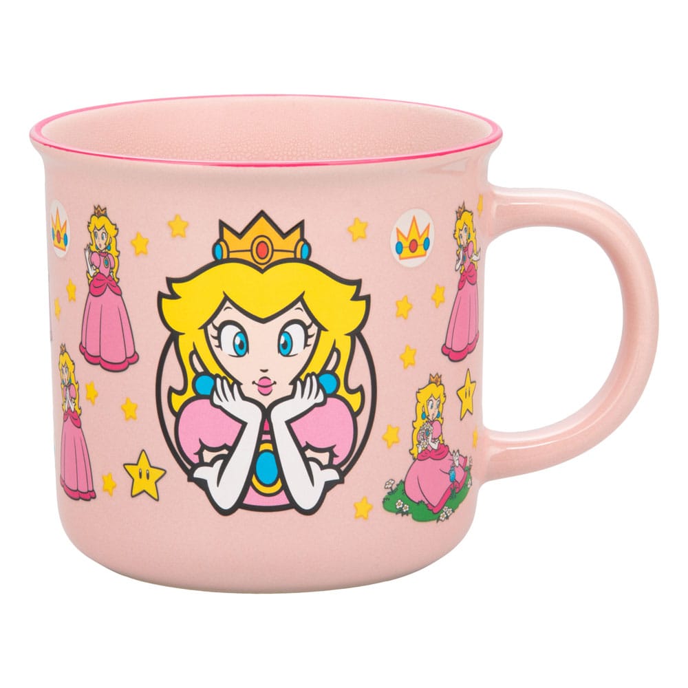 Super Mario Tasse mit Thermoeffekt Princess Peach - Versand: 5-7 Tage nach Bestellung