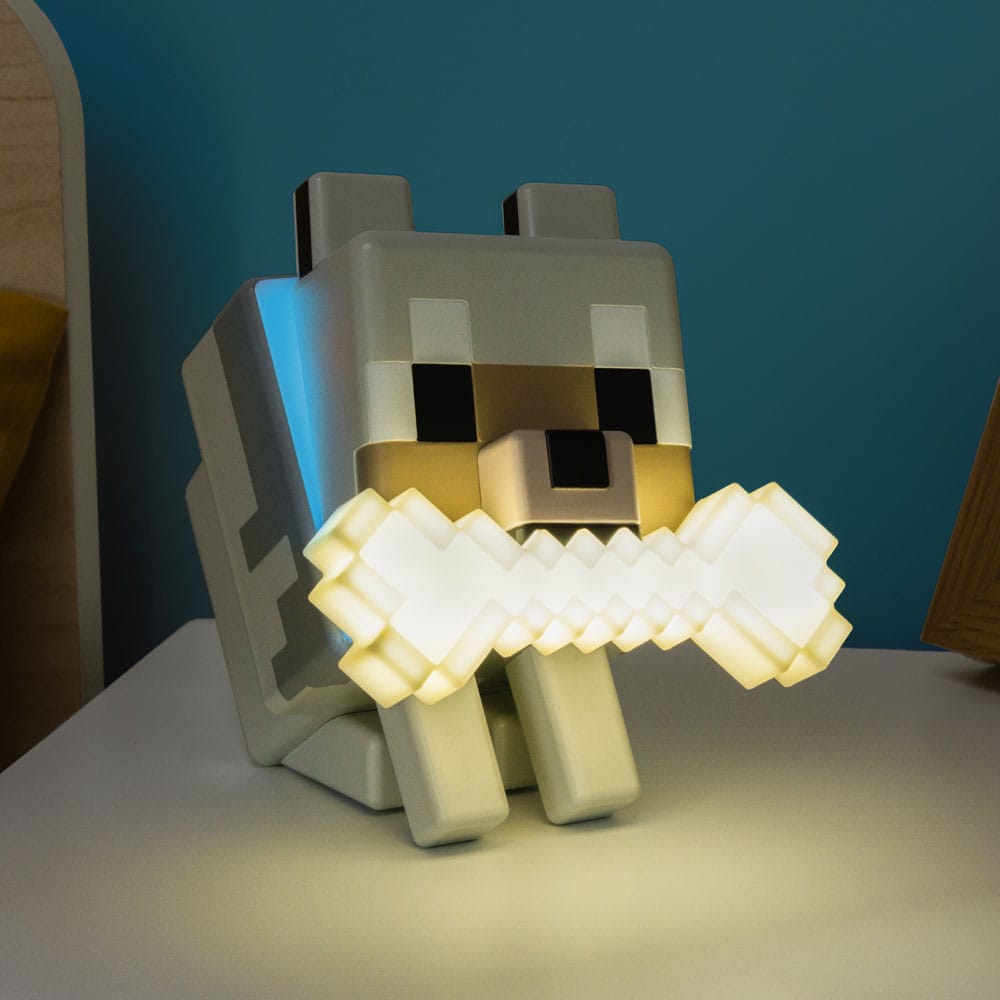 Minecraft Leuchte Wolf - Versand: 5-7 Tage nach Bestellung